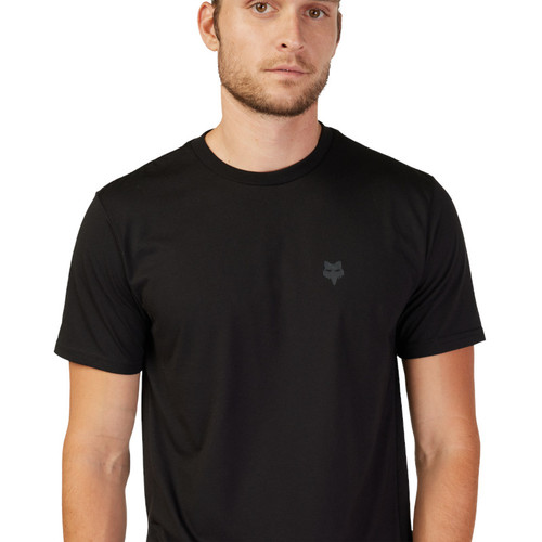 חולצת פוקס שחור -  FOX FORUMS TECH SS TEE V25