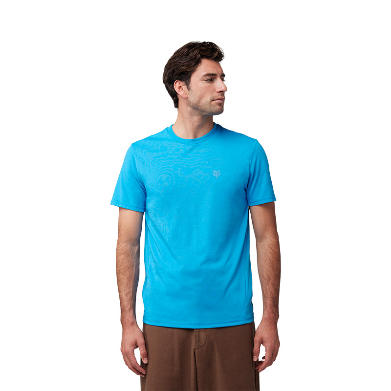 חולצת פוקס כחול -  FOX FORUMS TECH SS TEE V25