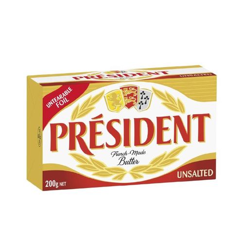 חמאה 200 גרם PRESIDENT 