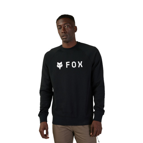 קפוצ'ון פליז פוקס שחור - FOX ABSOLUTE FLEECE CREW  V25
