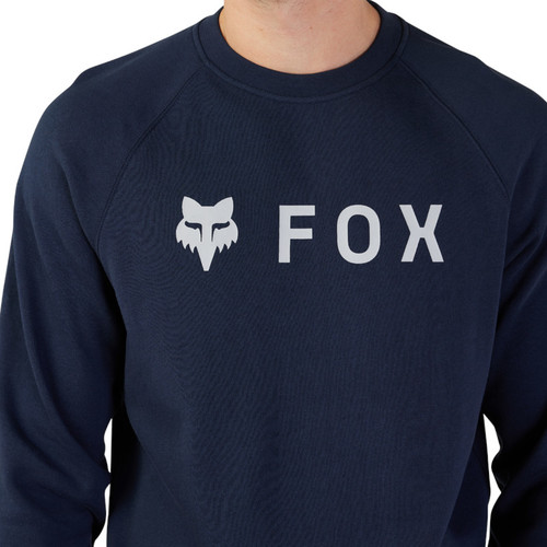 חולצה ארוכה  פוקס כחול כהה - FOX ABSOLUTE FLEECE CREW  V25