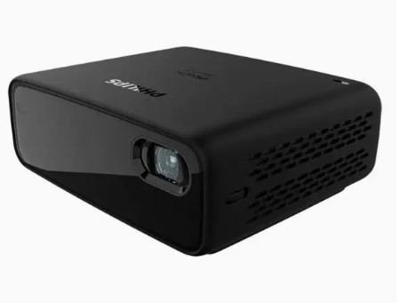 מקרן כיס HDMI Wi-Fi USB-C Micro Sd- עד 150 לומן QHD PHILIPS PicoPix Micro 2 Black