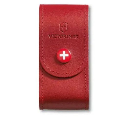 נרתיק עור לאולר- אדום - VICTORINOX
