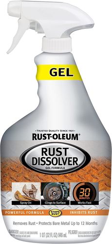 מסיר חלודה - ג'ל 946 גרם Rust-Oleum 300112, מסיר חלודה, הסרת חלודה, ספריי חלודה, ממיר חלודה, ניקוי חלודה