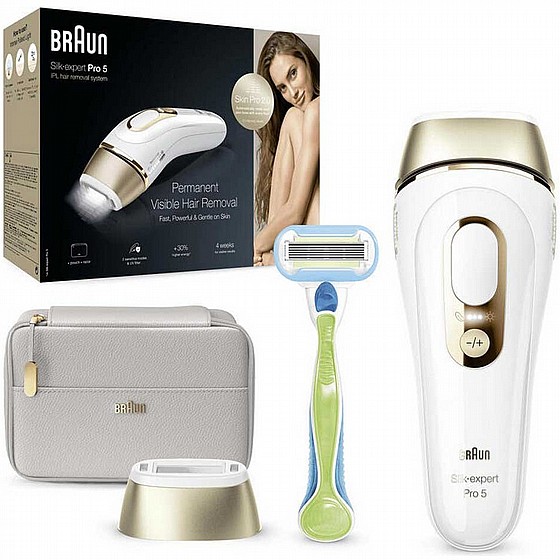 מסיר שיער Braun Silk expert Pro 5 PL5054 IPL בראון