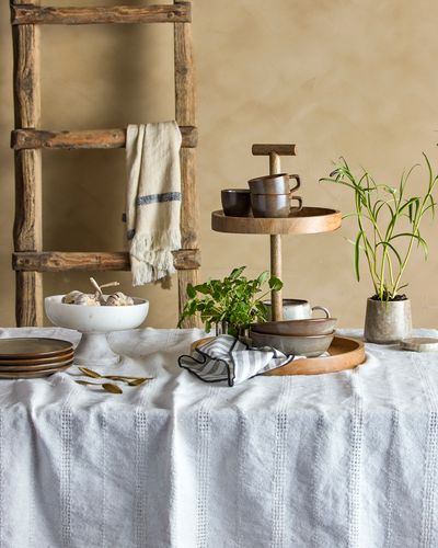 קערת הגשה Eris - שיש לבן