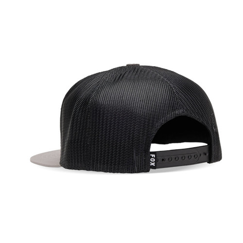 כובע פוקס שחור / אפור - FOX ABSOLUTE MESH SNAPBACK V25