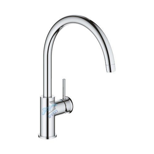 ברז Grohe 31535001 לכיור מטבח BAUCLASSIC | כרום ניקל