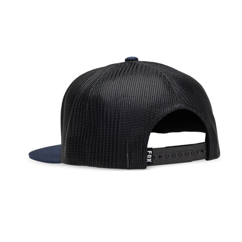 כובע פוקס שחור / כחול כהה - FOX ABSOLUTE MESH SNAPBACK V25
