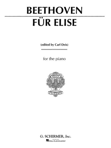 ספר תווים Beethoven Für Elise ( Schirmer )
