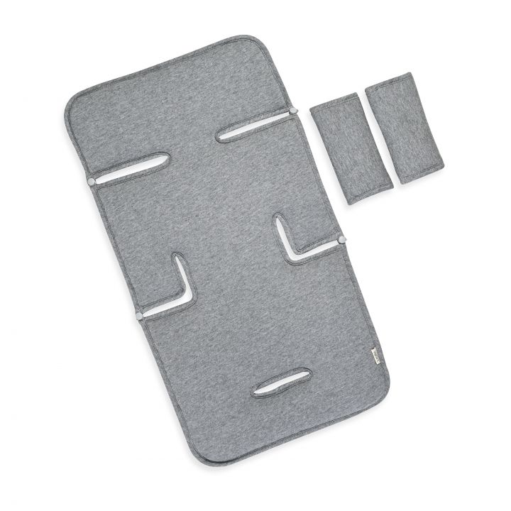 ריפודית לעגלה-ריפודית עם פיתוח ייחודי שמתאימה במיוחד לעגלות סייבקס. אפור מלאנג