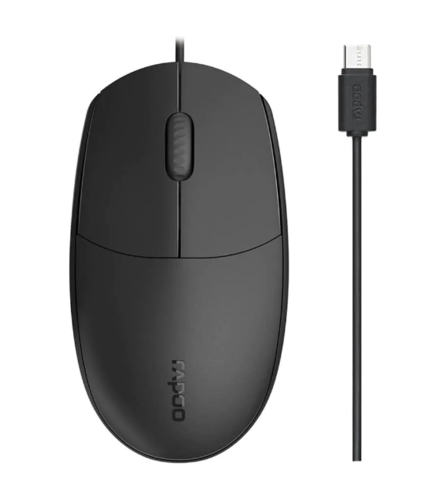 עכבר אופטי חוטי חיבור TYPE-C דגם N100C