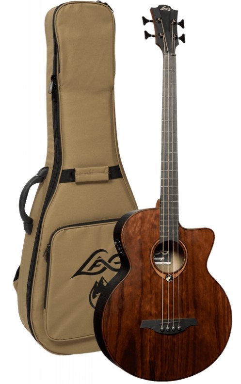 גיטרה בס אקוסטית מוגברת Lag Sauvage-BCE