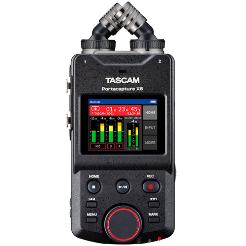 מכשיר הקלטה נייד Tascam Portacapture X6