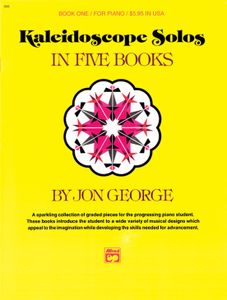 ספר תווים Kaleidoscope Solos, Book 1 By Jon George