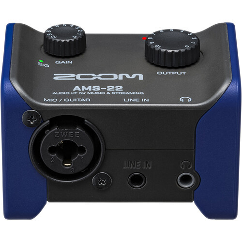 כרטיס קול Zoom AMS-22 USB-C Audio Interface