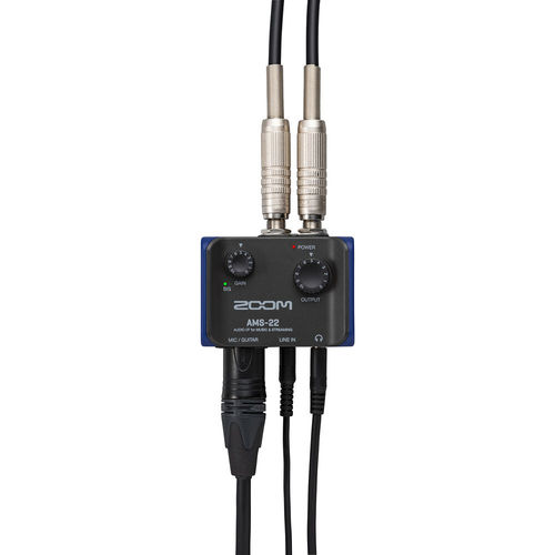 כרטיס קול Zoom AMS-22 USB-C Audio Interface