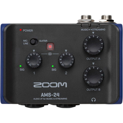 כרטיס קול Zoom AMS-24 USB-C Audio Interface