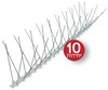 דוקרן להרחקת יונים דגם W בסיס פוליקרבונט 10 יחידות