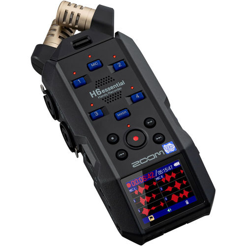מכשיר הקלטה נייד Zoom H6 essential 6-Track 32-Bit Float 