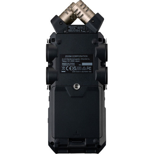 מכשיר הקלטה נייד Zoom H6 essential 6-Track 32-Bit Float 