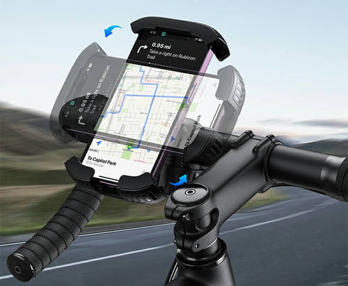 מעמד סמארטפון לכידון האופניים Baseus QuickGo