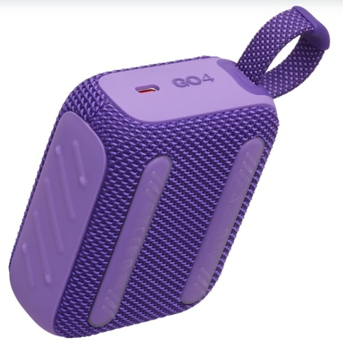 רמקול בלוטוס נייד JBL GO 4 סגול יבואן רשמי