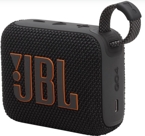 רמקול בלוטוס נייד JBL GO 4 שחור יבואן רשמי