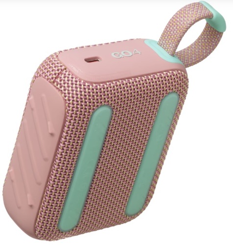 רמקול בלוטוס נייד JBL GO 4 ורוד יבואן רשמי 