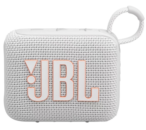 רמקול בלוטוס נייד JBL GO 4 לבן יבואן רשמי