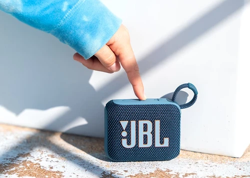 רמקול בלוטוס נייד JBL GO 4 לבן יבואן רשמי