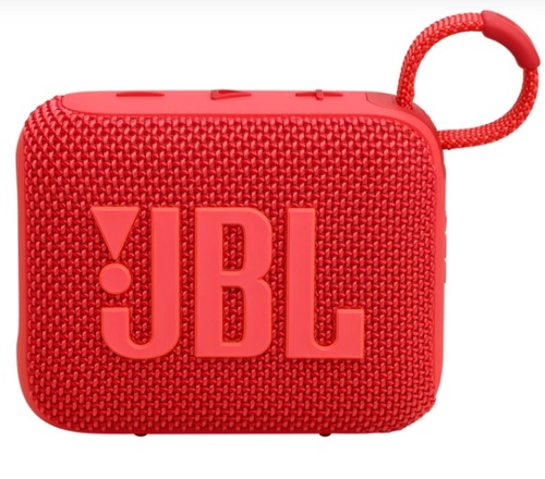 רמקול בלוטוס נייד JBL GO 4 אדום יבואן רשמי
