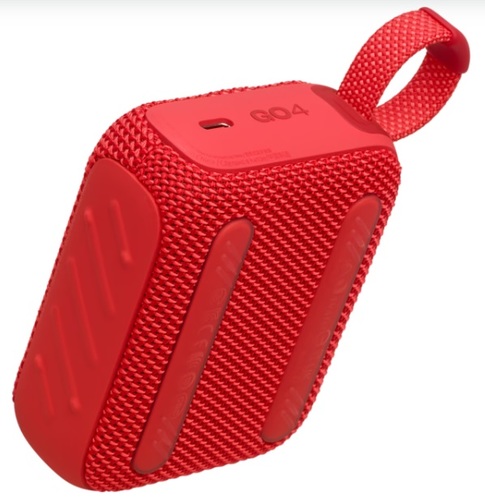 רמקול בלוטוס נייד JBL GO 4 אדום יבואן רשמי