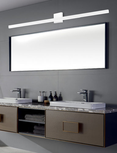  תאורת מראה SPLASH IP44 28W 3CCT גוף לבן 