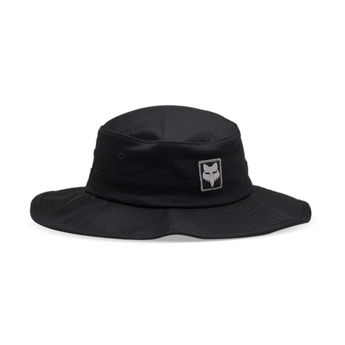 כובע פוקס רחב שחור - FOX BASE OVER SUN HAT V25