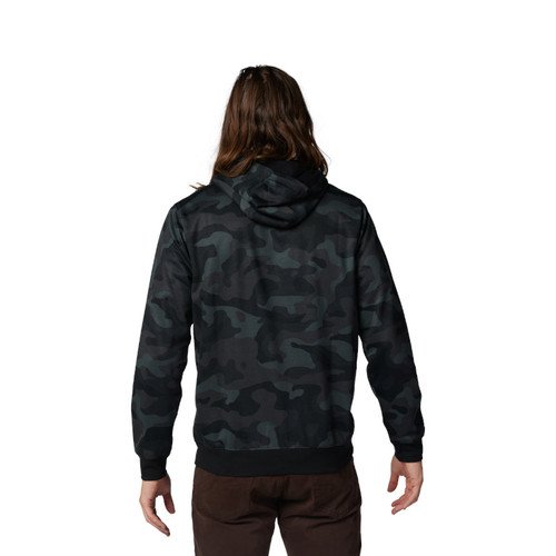 קפוצ'ון פליז פוקס שחור / צבאי - FOXHEAD FLEECE PO V25
