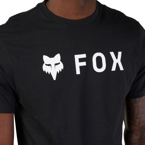 חולצת פוקס שחור -  FOX ABSOLUTE SS TEE V25