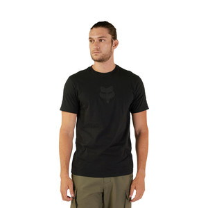 חולצת פוקס שחור - FOXHEAD SS TEE V25