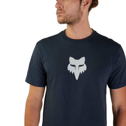 חולצת פוקס כחול כהה - FOXHEAD SS TEE V25