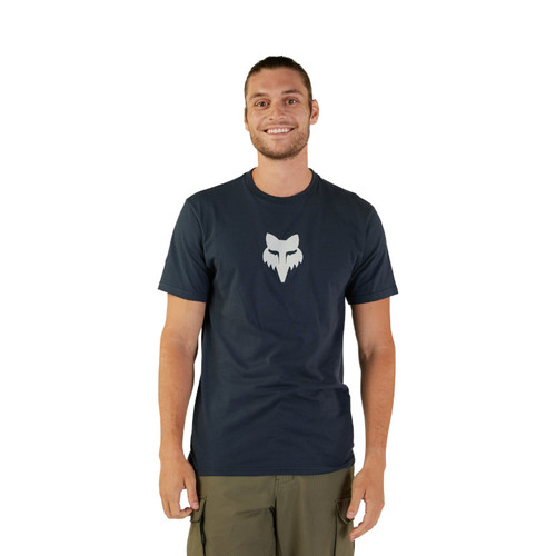 חולצת פוקס כחול כהה - FOXHEAD SS TEE V25