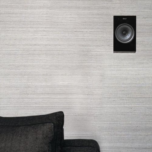kef R8a on wall