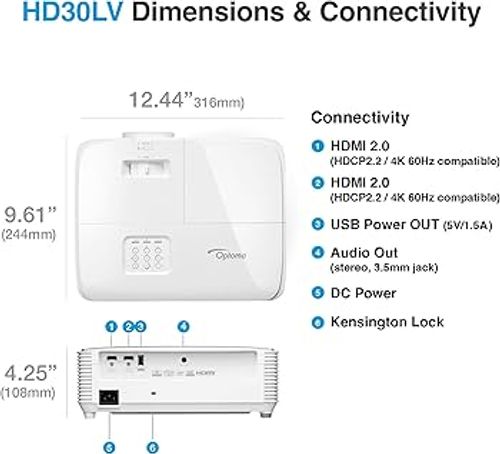 מקרן Optoma HD30LV 