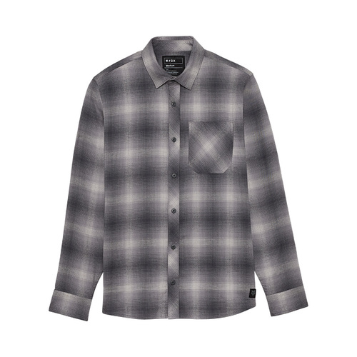 חולצת פלנל פוקס אפור - FOX SURVIVALIST STRETCH FLANNEL V25