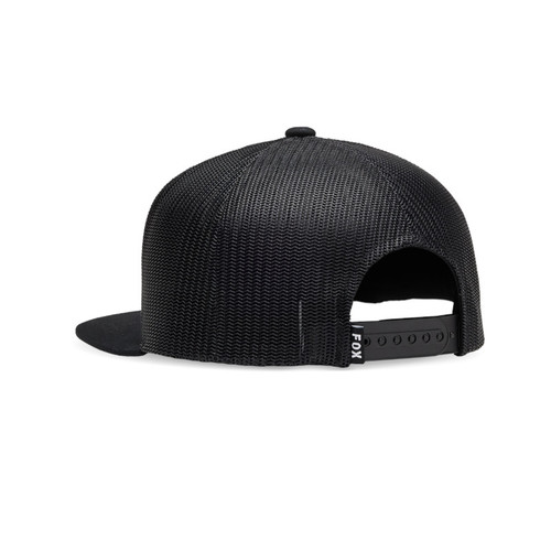 כובע ילדים פוקס שחור - FOX YTH ABSOLUTE SNAPBACK MESH V25