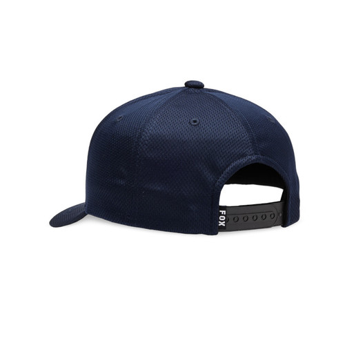כובע ילדים פוקס כחול כהה - FOX YTH LITHOTYPE 110 SNAPBACK V25