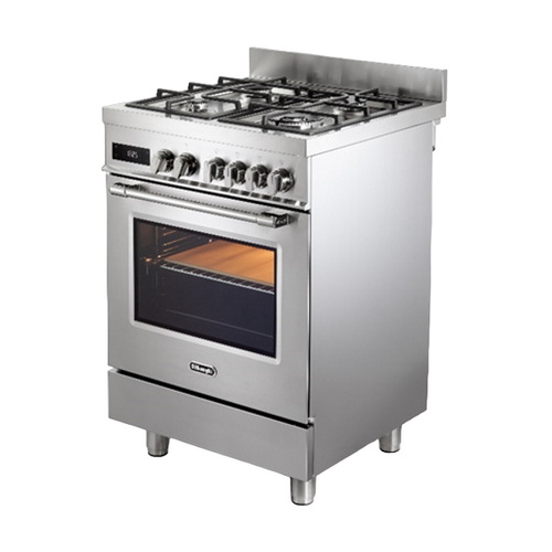 ‏תנור משולב כיריים Delonghi דגם PRO 66 MXL PZ 