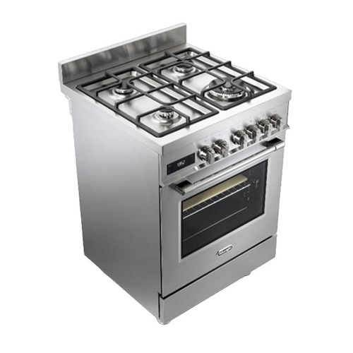 ‏תנור משולב כיריים Delonghi דגם PRO 66 MXL PZ 