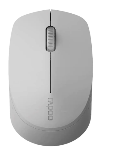 עכבר אלחוטי  RAPOO Bluetooth+2.4GHz לחיצה שקטה דגם M100W SILENT