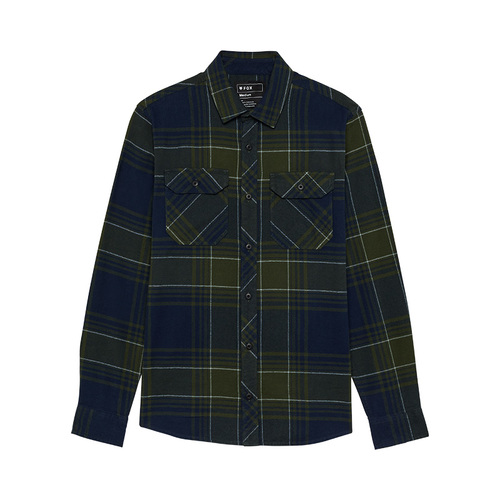 חולצת פלנל פוקס כחול כהה - FOX TRAILDUST FLANNEL SHIRT V25