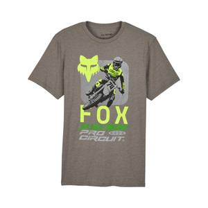 חולצת פוקס אפור - FOX X PRO CIRCUIT PREM SS V25